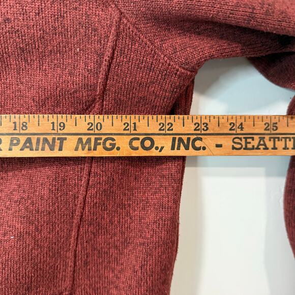 L.L. Bean Men's Sweater Fleece Full-Zip Jacket Red Large Reg - Picture 5 of 6